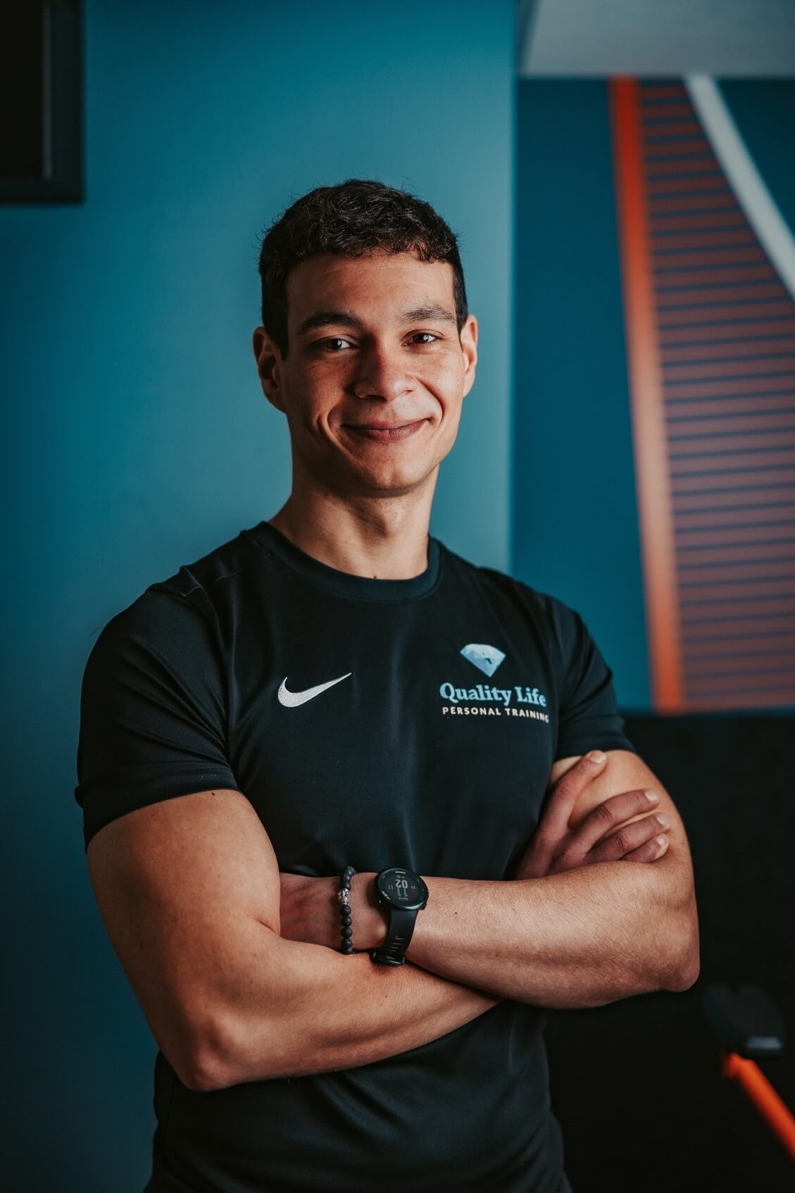 Personal trainer Giscard van Beek